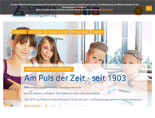 Tablet Screenshot of comenius-rs.de